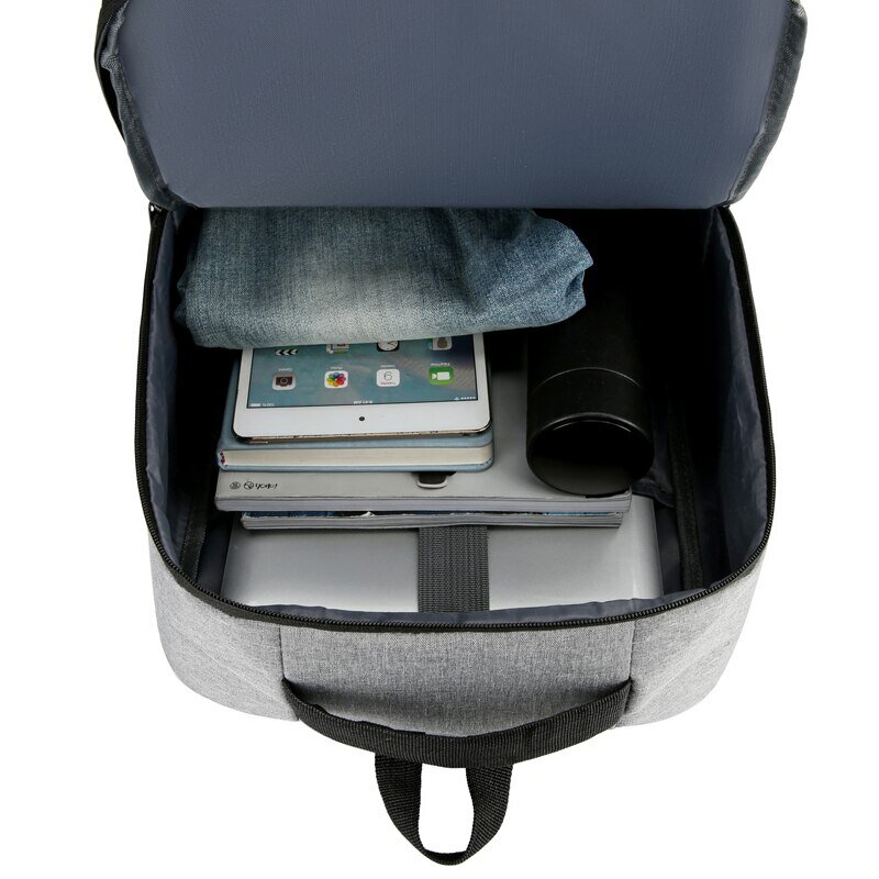 15.6インチユニセックス多機能大容量防水バックパックビジネスカジュアルUSB充電ダッフルバッグ