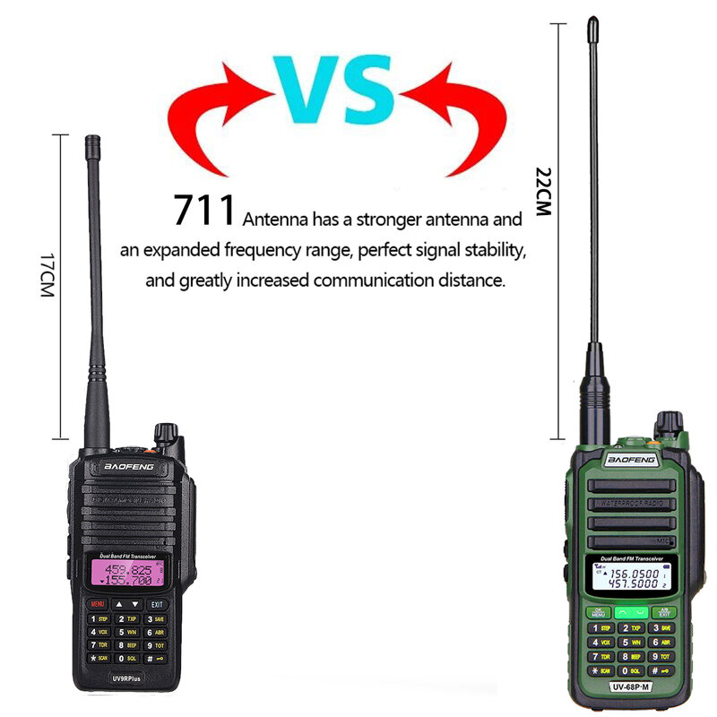 Baofeng-walkie-talkie Uv68 Pro Max V2,10W,デュアルバンド,防水ip68,50Wラジオ,長距離50km