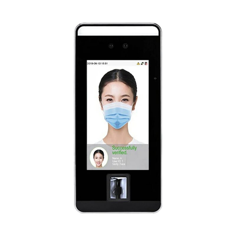 Xface600 ADMS Wi-Fi, видимое устройство, Распознавание отпечатков пальцев, распознавание лица в маске, обнаружение лица, управление доступом к двери, время посещаемости