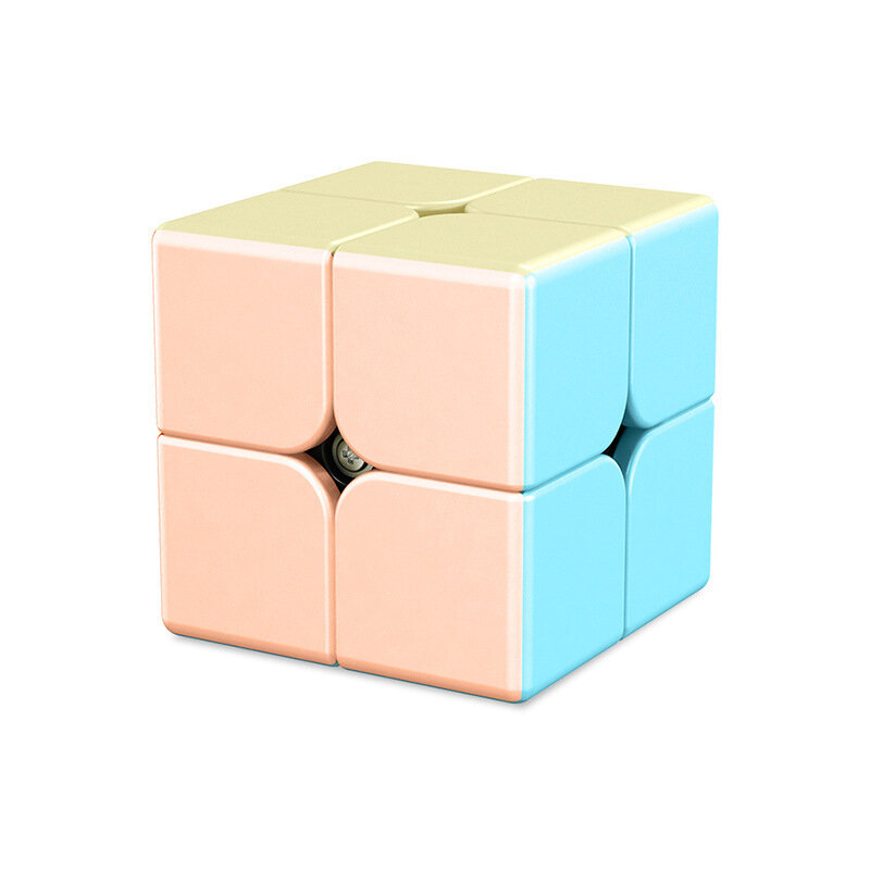 2x2 3x3 4x4 5x5 Macaron tanpa stiker Magic Cubo Magic profesi Puzzle kualitas tinggi mainan anak Magic Cube Puzzl