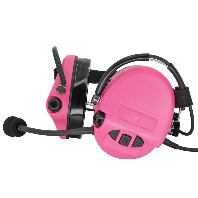 リバース-イヤーマフ用Bluetoothヘッドセット,ノイズリダクション付きソフトタクティカルヘッドセット