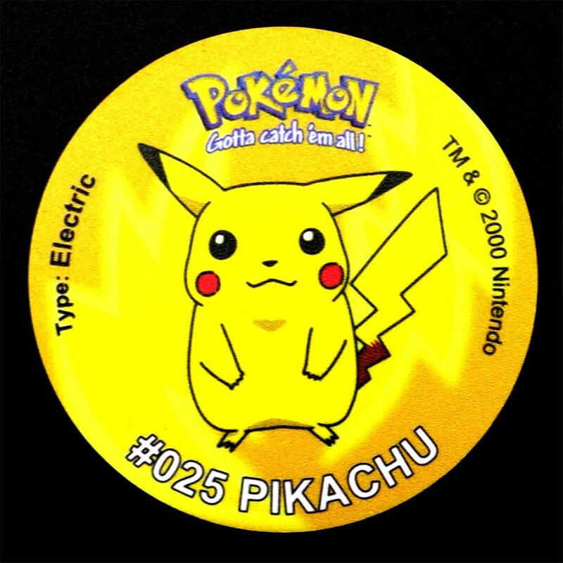 Ketchum-cartas de Pokémon para principiantes, 30 piezas, cartas de colección, Pikachu, entrenador, Pogs redondos, Cheetos, Chipitaps, 1ª edición