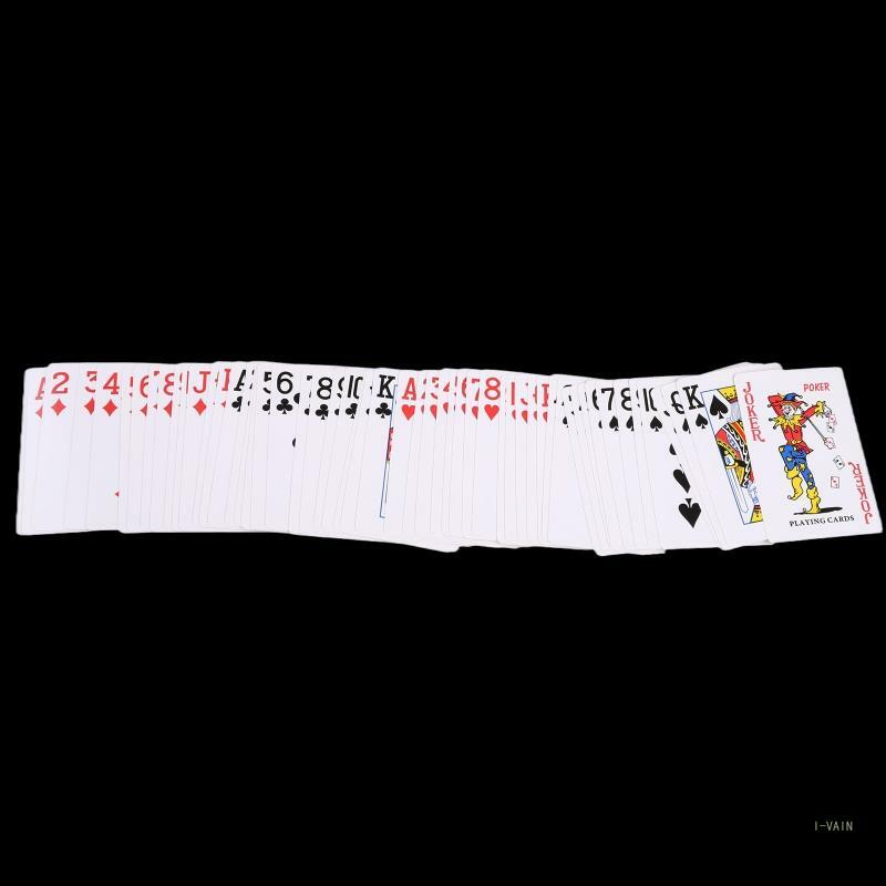Cartas juego póquer papel entretenimiento M5TC, cartas juego ma-gic diseño clásico, baraja cartas