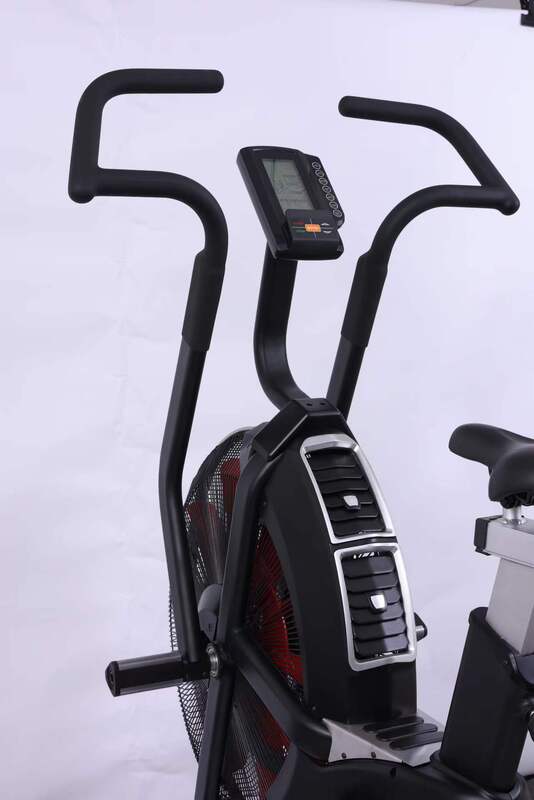 Bicicleta ereta comercial do exercício, ciclismo indoor estacionária bicicleta, Cardio Fitness equipamentos, ventilador