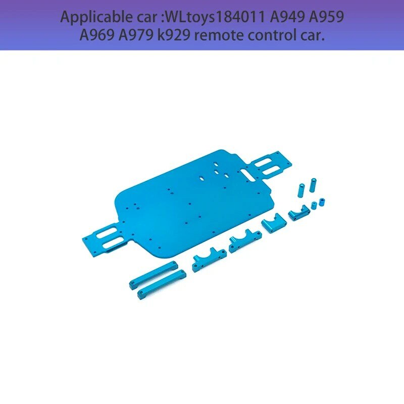 WLtoys184011 A949 A959 A969 A979 K929 Remote Control Car Parts Metal Upgrade Baseplate  Bottom Part
