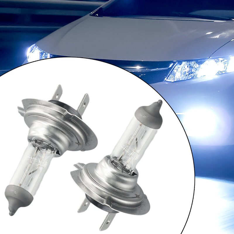 Durable High Quality Hot New Pratical Bulbs Lamp Light Headlight Long lasting Replacement 2Pcs Truck White Car