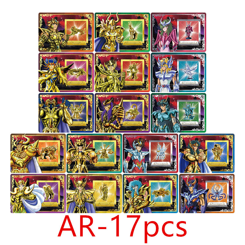 KAyou-Cartões genuínos de Saint Seiya, Cartão Athena Pope Poseidon, BP, UR, QR, Conjunto completo, Cartão único, Brinquedo Infantil, Anime, Coleção Rara