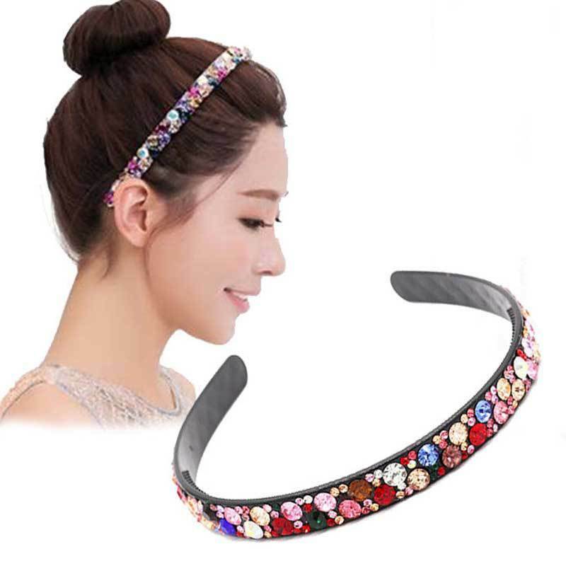 Новый модный простой элегантный роскошный Противоскользящий ободок с зубцами для женщин и девочек головной убор для волос