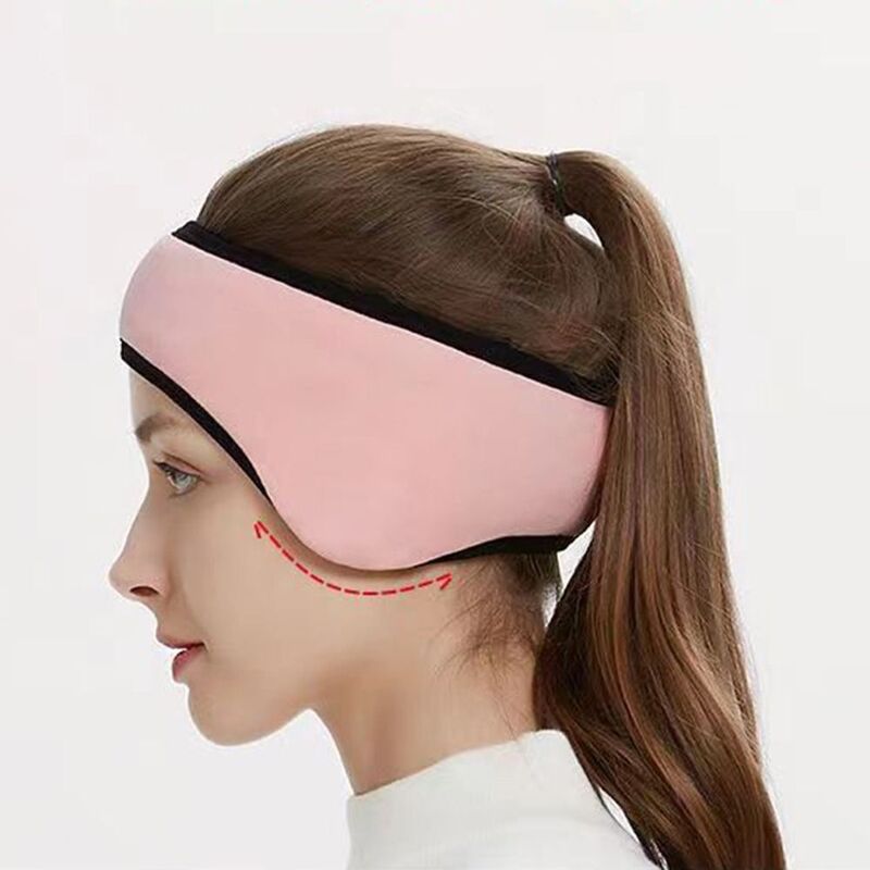 Comfortable Polyester Three Layers Sleeping Relaxing Ear Muffs Sleep Mask Blackout Mask