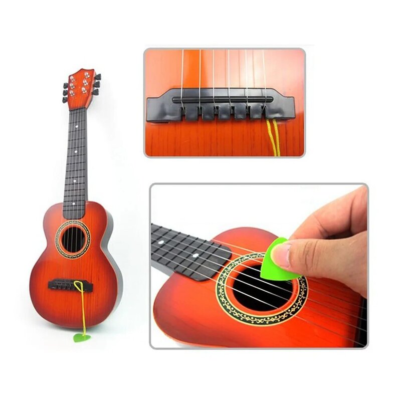 Creative  Children Educational Mini Guitar (Brown)
