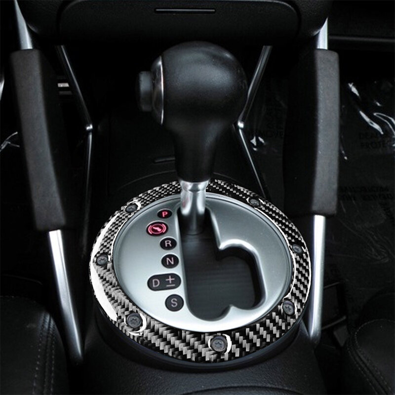 Autocollants décoratifs en fibre de carbone pour bague partenaire, adaptés pour Audi TT 8N 01-06