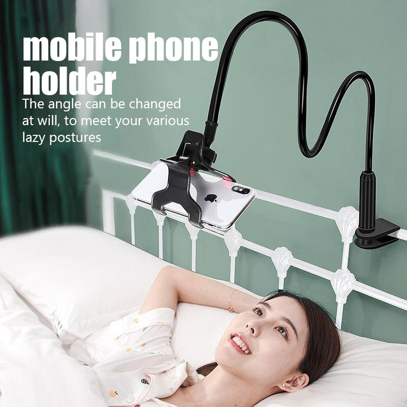Supporto universale per telefono cellulare supporto pigro flessibile Clip regolabile per telefono cellulare supporto da tavolo per letto di casa supporto per Smartphone