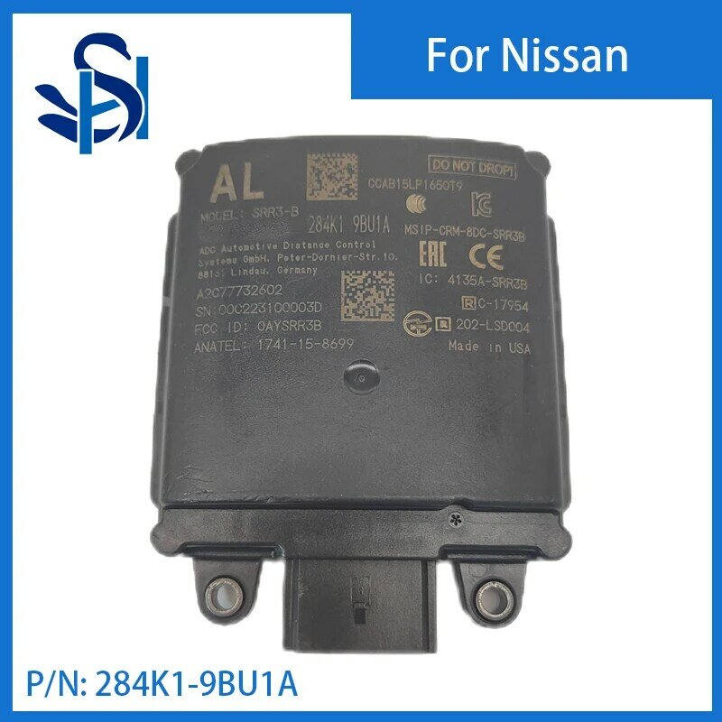 284k1-9bu1a Dode Hoek Sensor Module Afstandssensor Monitor Voor 22-23 Nissan Frontier