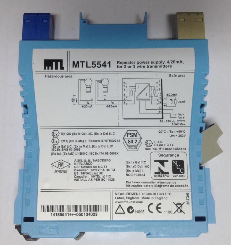 오리지널 아날로그 입력 안전 그리드, MTL5541, 신제품
