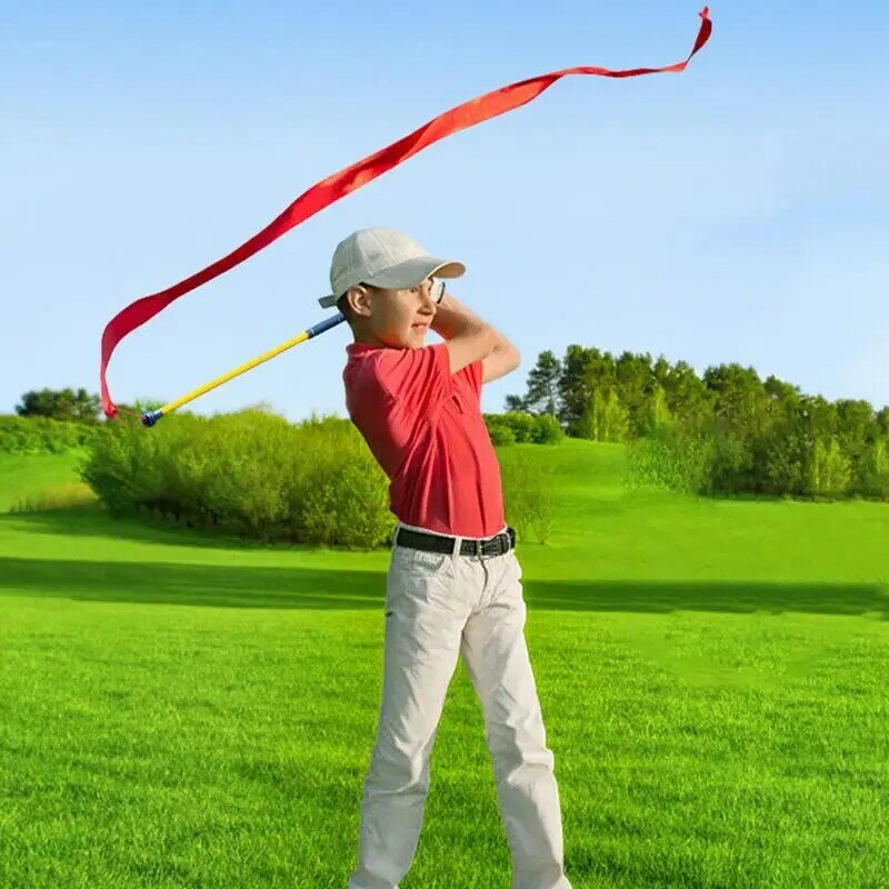 Bâton de swing en ruban de golf amélioré, augmentation de la vitesse de swing, club d'entraînement, anciers de swing en ruban pour praticien, fournitures de golf