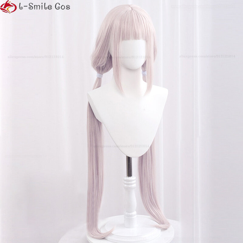 Anime NEKOPARA Vanilla Chocola Cosplay Wig 100cm Long Vanilla Light Pink Chocola Dark Brown Heat Resistant Synthetic Hair Wigs