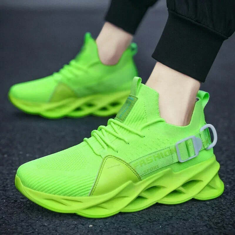 Men Shoes Breathable Fashion Mesh Running Shoes Man High Quality Unisex Light Tennis Baskets Athletic 2023 Sneakers for Men