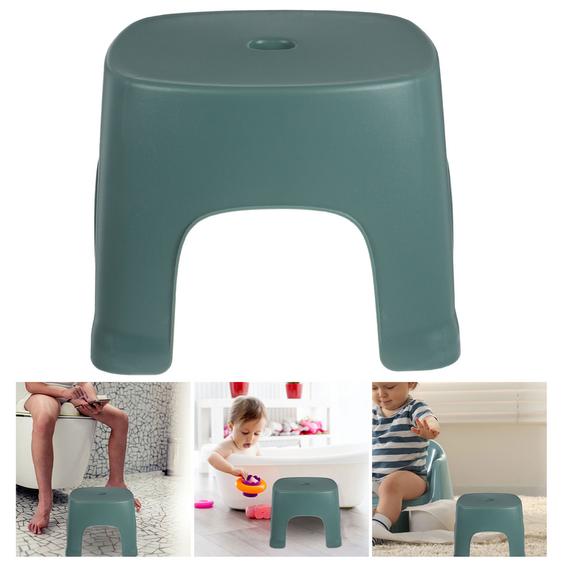 Portátil plástico Toilet Potty Stool, Squatting Poop Pé, Banheiro Non-Slip Assistência, cadeira Anti-Skid