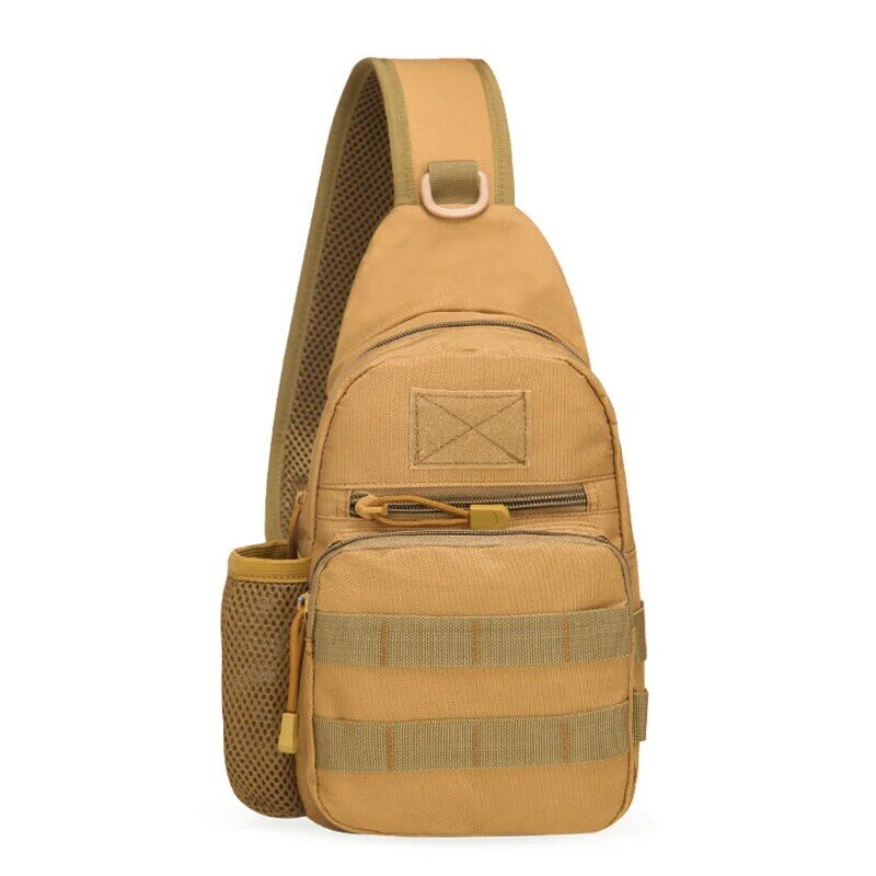 Fashion Cycling Outdoor Sports Men Bags Casual Single Shoulder Portable Tactical Kettle Chest Bag Multi-function Portable Bags