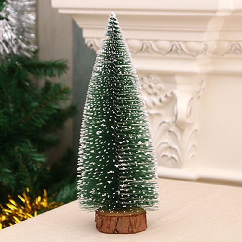 5Size Simulatie Mini Model Ceder Grenen voor Bureau Decoratie Kerst Ornament