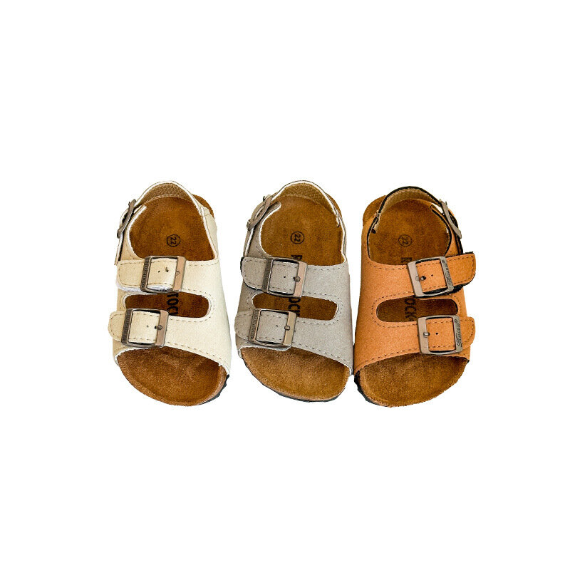 сандали Children Beach Sandals for Boys Girls Summer Outdoor Soft Sole Anti Slip Kids Shoes Toddler Casual Open Toe Flat Sandals