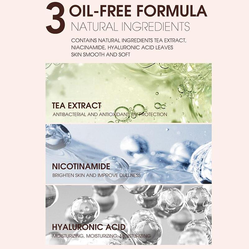 For O.TWO.O 20ml Invisible Pores Face Makeup Primer Oil-Control Face Base Make Whitening Soft Cream Up Moisture Y3D8