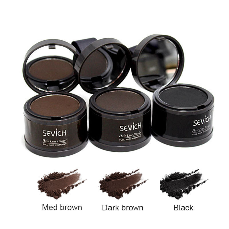 1PC Hairline Shadow Powder Hair Filling Repair Concealer Forehead Trimming Bald Coverage Hair Fluffy Makeup Beauty Tools