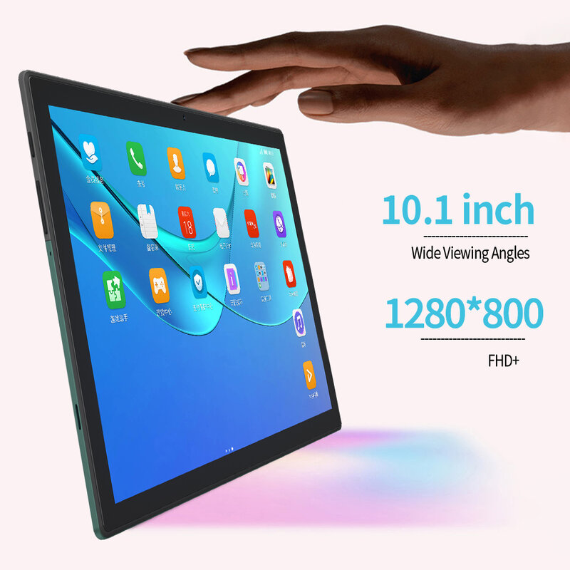 Tablette BDF Pad P70 de 2023 pouces, Android 10.1, 6 go de RAM + 128 go de ROM, double SIM, 4G LTE, WiFi 2.4/5G, Bluetooth 5.0, nouveauté 5.0