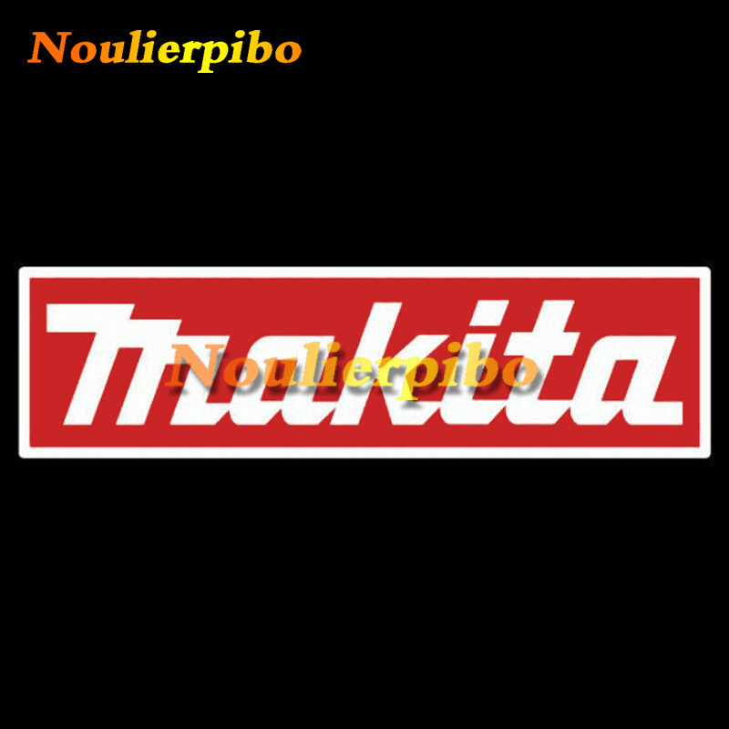 Creatieve Reflecterende Tekst Makita Gereedschap Sticker Pvc Waterdichte Sticker Voor Toolbox Auto Motorhelm Laptop