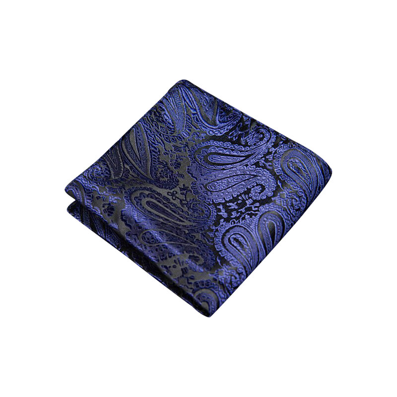 Бесплатная доставка, черная карманная квадратная форма Ikepeibao с рисунком Пейсли для мужчин