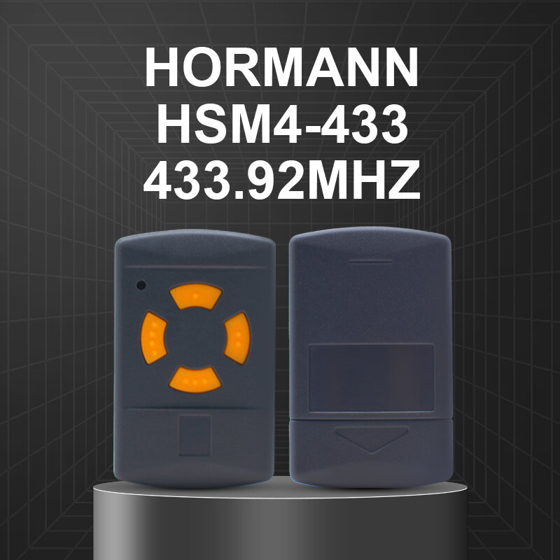 Mando a distancia HSM2 HSM4 de 433 mhz Hormann, duplicador con botón naranja, abridor de puerta de garaje, el más nuevo, 433,92 mhz