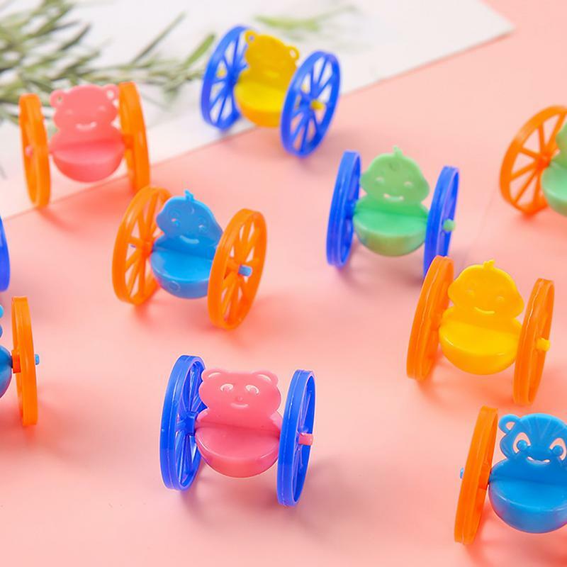 Roly Poly Animal Tumblers juguetes para niños, Jigger Wobbler, juguete para recién nacidos, regalos de cumpleaños para niños y niñas, medias, 3-12 meses