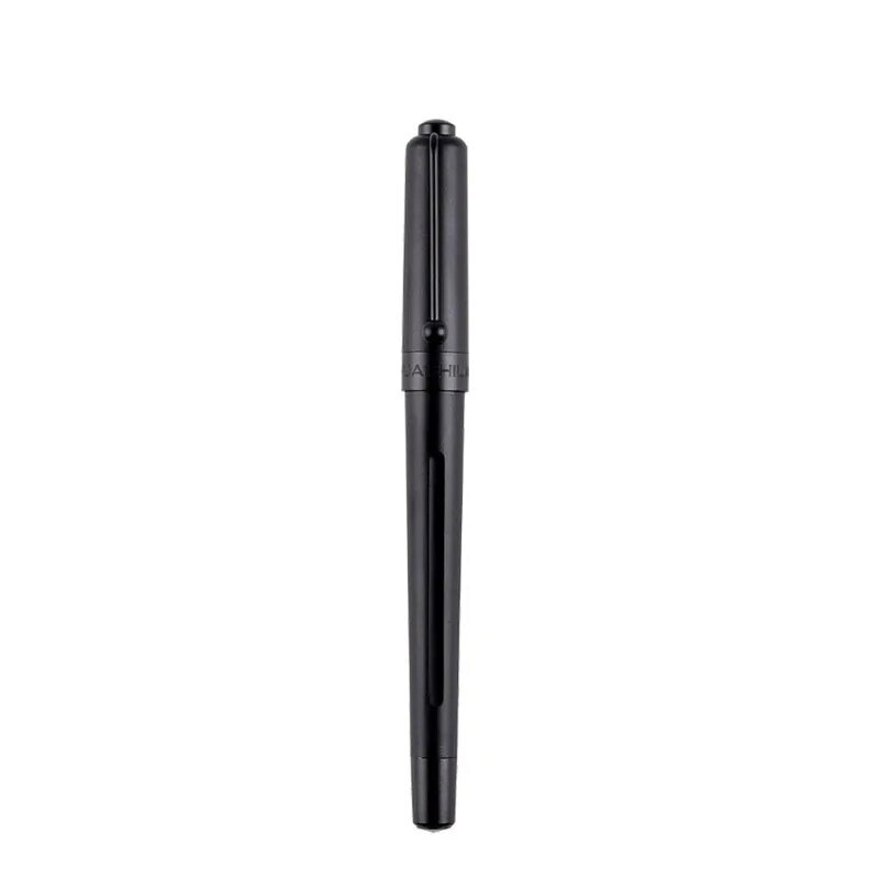 หัวปากกาไทเทเนียมสีดำสุดหรูที่ซ่อนอยู่ขนาด0.28-1.2มม. ปากกาหมึกซึมปากกาเขียนลายเซ็นปากกาเขียนตัวอักษรเครื่องเขียนสำหรับสำนักงานของขวัญ