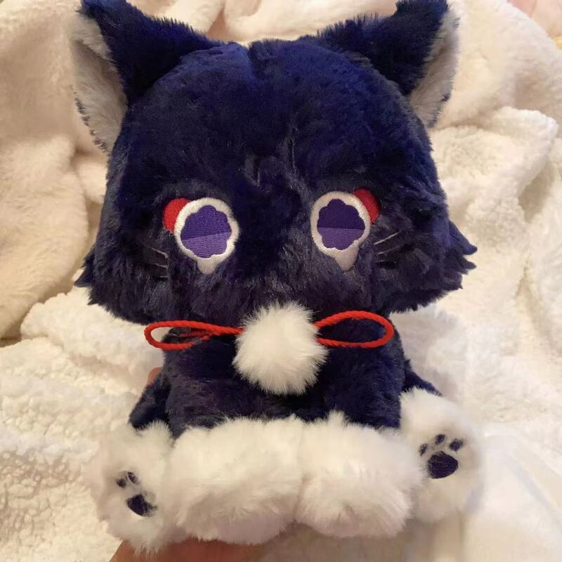 Impact Scaramouche Cosplay Soft Wanderer Cat Costume 22cm Cotton Faruzan Kids Cartoon Holiday Birthday Toys