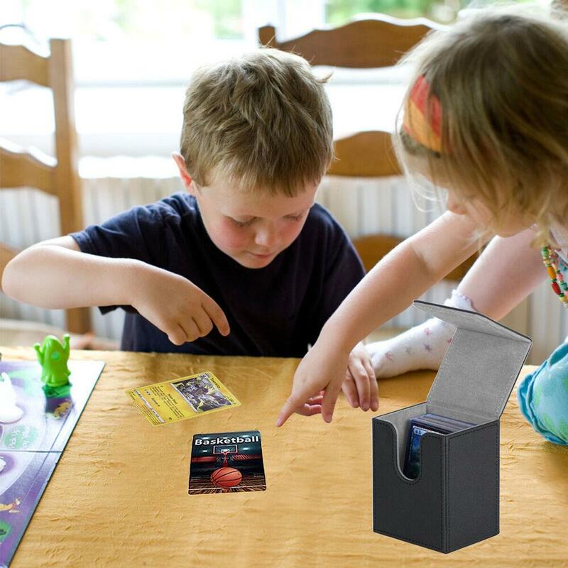 Pu Game Mtg Trading Card Houder Inzameldoos Opberg Verzamelbare Game Deck Box Beschermers Geschenkdoos Container Vrouwen Mannen