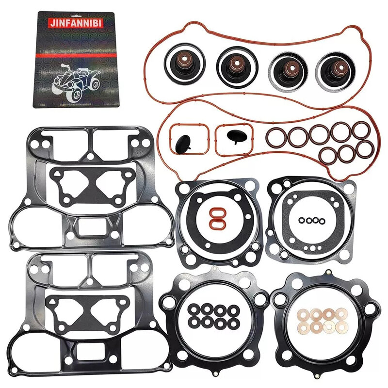 For Harley Iron 883 XL883N 2010 2011 2012 2013-2018 2019 2020 Iron 883 Sportster 1200 Top & Bottom End Engine Gasket Kit Set