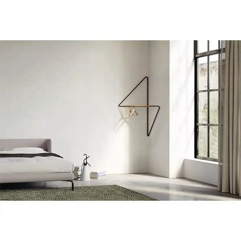 Canto decorativo Wall Hanger para casa, Design minimalista, Designer de roupas, Cabide, Banheiro, Entrada Criativa Móveis, Luxo
