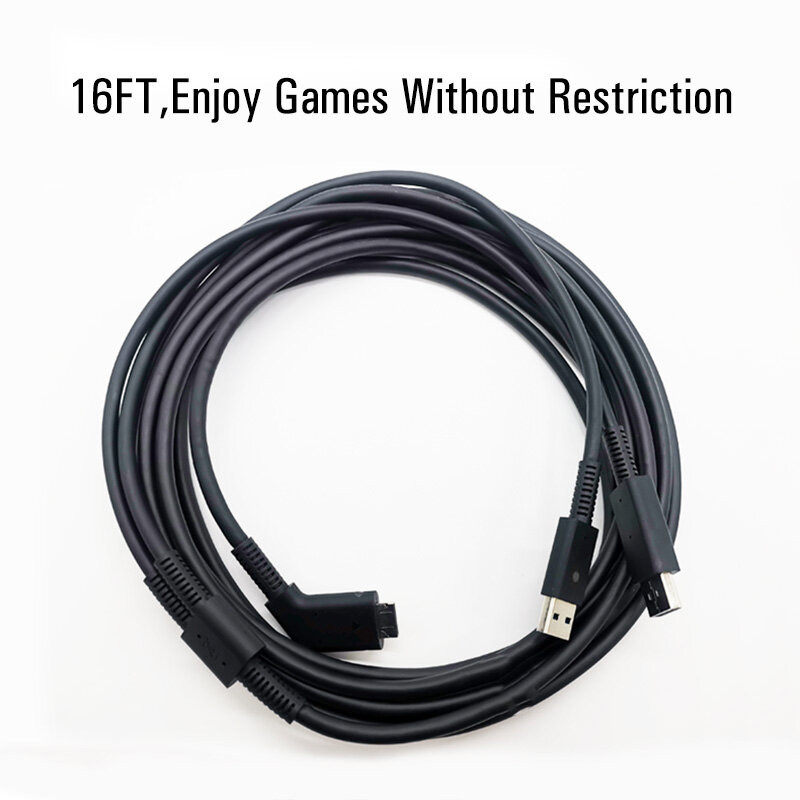 For Oculus Rift S VR Link Cable 5M 16FT Game Connector Extension DP Usb Professional VR  Highspeed Wire