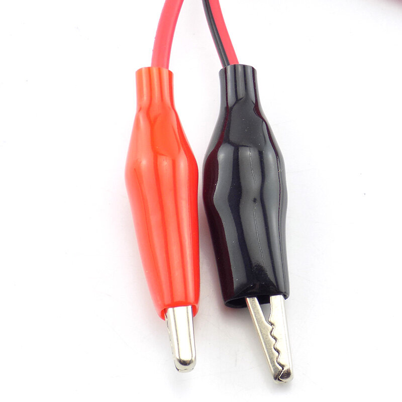Alligator Clips electric DIY Test Leads Double-ended Crocodile Test Clips red black Electrical Roach Jumper Wire