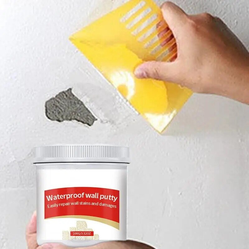 Dinding lubang Fixer kepadatan tinggi Spackle pasta krim multifungsi tahan air tahan lama dinding memperbaiki perlengkapan rumah tangga dinding lubang