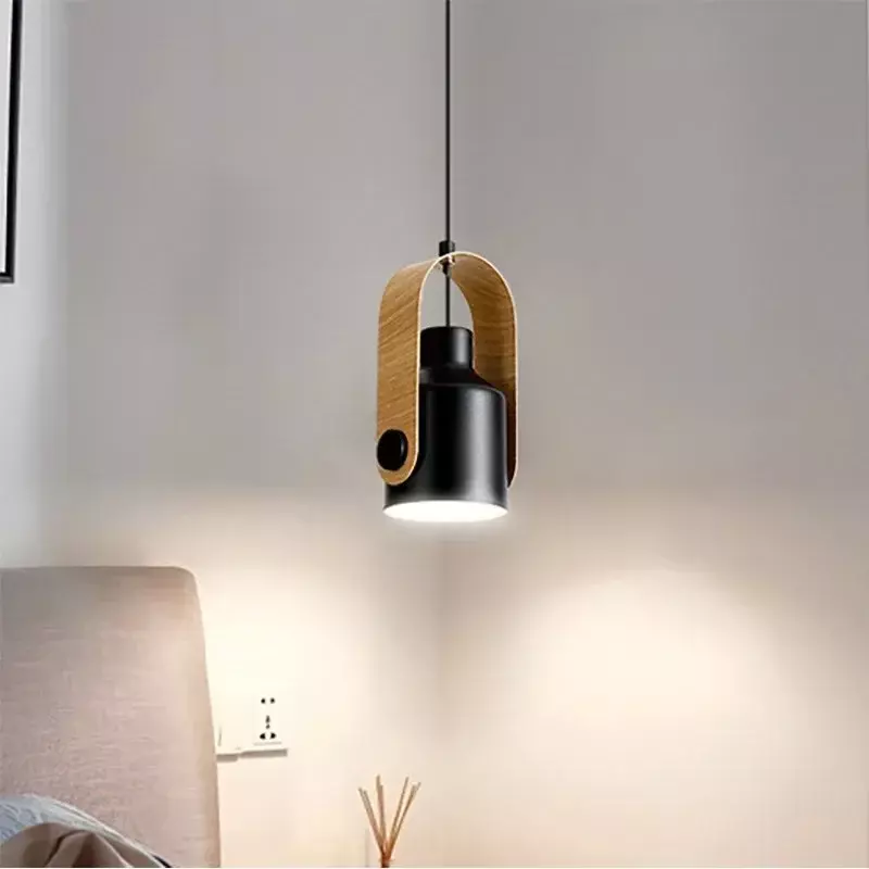 Nordic LED Pendant Light, Arte Criativa Lustre, Decoração de cabeceira, Lâmpada pendurada, Quarto, Jantar, Sala de estar, Cozinha, E27