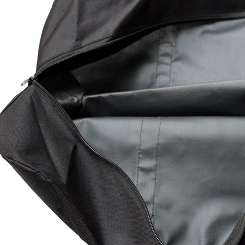600D tas penyimpanan portabel kain Oxford, tas jinjing ekstra besar tebal, tas bergerak luar ruangan, tas penyimpanan pancing tiang tenda