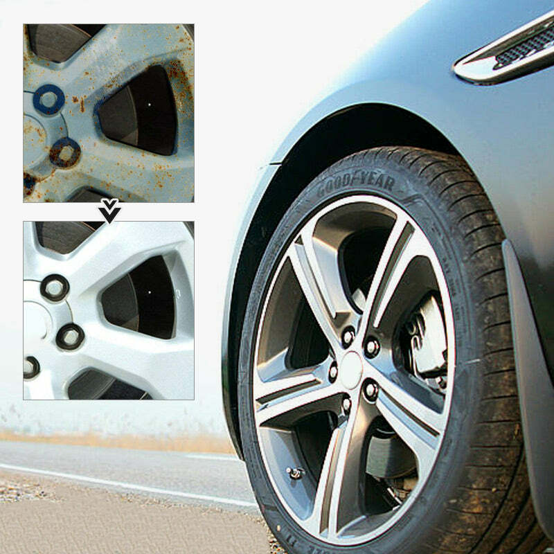 100 мл спрей для удаления ржавчины для автомобильных металлических компонентов автомобильный колесный обод металлические моющие детали для ухода многоцелевые