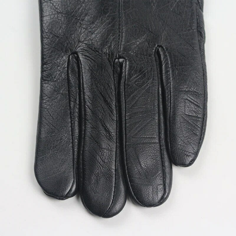 Gants en peluche imperméables pour hommes, mitaines noires, gants chauds épais, gants de moto de sport, gants de cyclisme, sourire, hiver, 2023