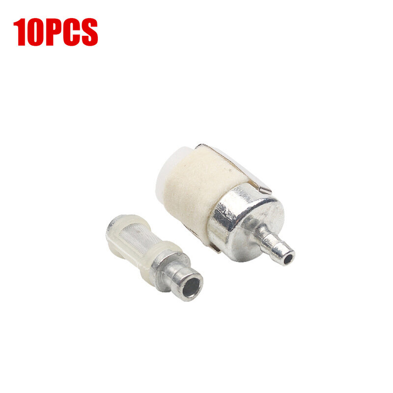 10pcs Chainsaw Fuel Filter Replacement Walbro 125-528 For 52CC 58CC Chainsaw Fits 3/16\