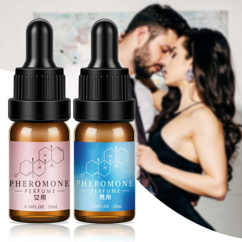 10ml Aphrodisiac Perfume Practical Sex Phermone Attract Perfume Fragrance Pheromone Romantic Perfume Dropper Design for Lover