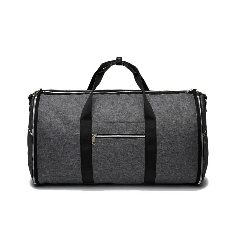 Portable Luxury Suit Storage Bag 2 in 1 Busines Travel Duffel Bag Men's Garment Bag Shoulder Trip Handbag Clothing Luggage Bag