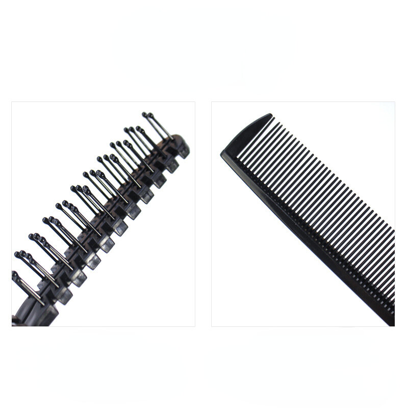 1pc Hair Combs for Beard Folding Pocket Comb Hair Brush Beard & Mustache Brushes for Men Peine Para Barba Styling Tools 2 Colors