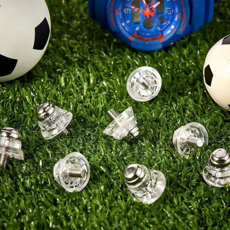 Púas de repuesto para tacos de fútbol, juego de repuesto con cabeza de Metal para zapatos de Rugby, 12 piezas