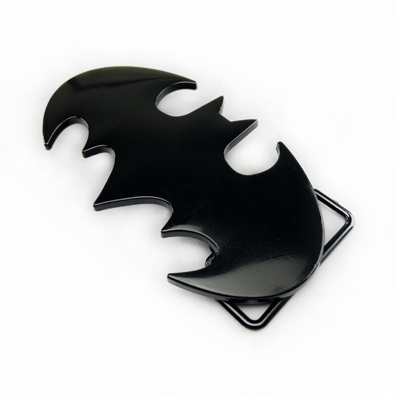 Bat-shaped punk belt buckle